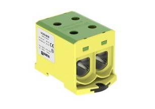 Złączka szynowa gwintowana OTL zacisk 2xAl/Cu 25-150mm2 żółto-zielony MAA2150Y10
