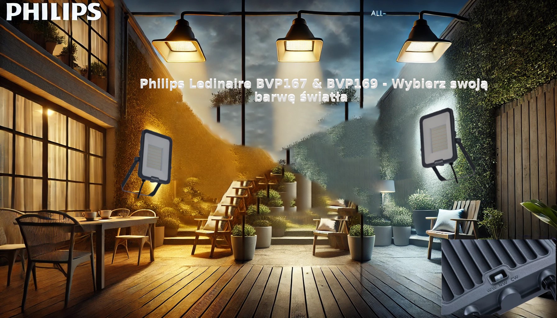 Philips Ledinaire BVP167 & BVP169 - Wybierz swoją barwę światła