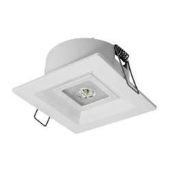 AWEX Oprawa awaryjna LOVATO P ECO LED 3W 325lm (optyka otwarta) 1h jednozadaniowa AT biała LVPO/3W/E/1/SE/AT/WH