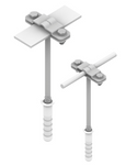 AN-KOM Uchwyt z kołk. rozp. Z-śruba M12 L=12cm,B-40mm /AN-40D/