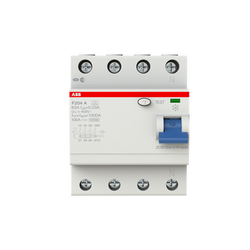 ABB Wyłącznik różnicowo-prądowy serii STANDARD F204-A-63/0,03; 4-polowy; typ A; I=63A; In=30mA