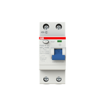 ABB Wyłącznik różnicowo-prądowy serii STANDARD F202-A-63/0,03; 2-polowy; typ A; I=63A; In= 30mA