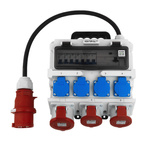 Rozdzielnica przenośna TR-S/FI 1x32A/5P 2x16A/5P 4x230V FR IP44 SKH