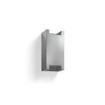 PHILIPS myGarden Kinkiet ogrodowy zewnętrzny aluminium światło góra i dół Trowel IP44 2xGU10 5W 230V 1733948PN