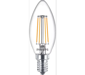 PHILIPS Żarówka Classic LEDCandle ND 4.3-40W B35 E14 840 CL