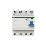 ABB Wyłącznik różnicowo-prądowy serii STANDARD F204-A-63/0,3; 4-polowy; typ A; I=63A; In=300mA