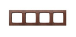 KARO Ramka poczwórna wenge R-4S/57