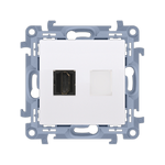 SIMON 10 Gniazdo HDMI pojedyncze biały CGHDMI.01/11