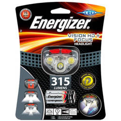 ENERGIZER Latarka czołowa HDLT VISION HD PLUS FOCUS 3AAA 315lm