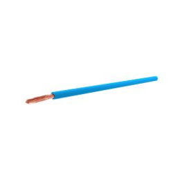 Przewód jednożyłowy giętki H05V-K (LgY) 1mm² niebieski (blue) RAL5015