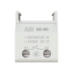 ABB  Styk pomocniczy S2C-H01 1NC  do aparatury S200, F200