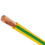 Przewód jednożyłowy giętki H07V-K (LgY) 6 mm² zielono-żółty (green-yellow) B500