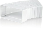 VENTIKA Kolano wielokątowe 110x55mm białe KP55-UNI