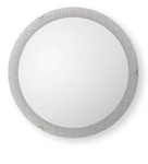 myLiving Oprawa sufitowa, plafoniera Ballan LED brąz, klosz szklany 1x22W 240V 1800lm biała ciepła