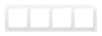 Simon 54 Premium Ramka 4-krotna biały DR4/11
