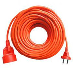 Przedłużacz jednogniazdowy ECO 2p, 10A, 2500W, z przewodem OMY 2x1mm2, 30m