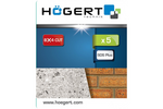 Hogert Zestaw wierteł SDS Plus 5 szt, średnica: 3 x 6 mm, 8 mm, 10 mm HT6D370