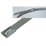 HAUPA Opaska stalowa 125x4,5mm SS316 z zamkiem kulkowym 262940/125 (100szt/1kpl)