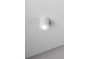 GTV Oprawa sufitowa AVEIRO BIS, max. 250V, 50/60Hz, 80x90mm, IP20, max 20W, okrągła, biała OS-AVB8090OK1-10