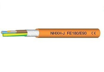 Kabel bezhalogenowy ognioodporny (N)HXH-J FE180/E90 5x2,5 RE 0,6/1kV