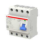 ABB Wyłącznik różnicowo-prądowy serii STANDARD F204 A-63/0,03 AP-R; 4-polowy; typ A, I=63A; In=30mA