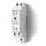 FINDER Przekaźnik czasowy modułowy czasowy jednofunkcyjny SD – gwiazda – trójkąt , sterowanie 12...240VAC/DC 80.82.0.240.0000