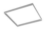 GTV Rama do montażu natynkowego paneli LED 60x60cm (TYPU KING, PRINCE, INNOVO), bez śrub, biała; GT-RM60X60-00