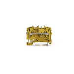TOPJOB® S 2-przewodowa złączka przelotowa; 2,5 mm²; do zastosowań Ex e II opis z boku i na środku; na szynę TS 35 x 15 i 35 x 7,5; Push-in CAGE CLAMP®; 2,50 mm²; żółty 2002-1206
