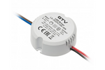 GTV Zasilacz LED puszkowy 12V 15W input. 220-240VAC IP20 wym fi55x21mm z przewodem 100mm LD-ZASPU15W-30N