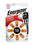 ENERGIZER Bateria słuchowa 13 TFT 8 sztuk (cynkowo-powietrzna 0% rtęci)