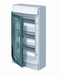 Obudowa natynkowa ABB IP65 MISTRAL65 drzwi przeźroczyste 36 modułów 3 rzędy N+PE