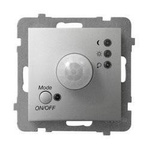 ARIA Elektroniczny czujnik ruchu 136° srebro ŁP-16U/m/18
