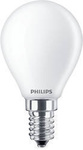 PHILIPS Żarówka LED CorePro luster 6.5-60W E14 827 806lm P45 Biała ciepła szklana mleczna