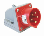 Wtyczka odbiornikowa 16A/5P PRZEN. INWER. 7015-6