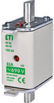 ETI Wkładka topikowa NH00 aM 63A/690V; 004182412