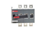 ABB Rozłącznik izolacyjny 3-polowy I=630A 355kW z rączką mocowaną na aparcie OT630E03P