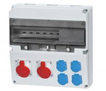 Rozdzielnica LAGO 17M g/p 2x16/5, 2x32/5 5x230V
