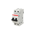ABB Wyłacznik nadmiarowo-prądowy serii STANDARD 2-polowy C 63A 6kA S202-C63