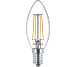 Żarówka LED Philips CLA Candle ND 4,3-40W 470lm B35 E14 840 CL filament