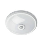 GTV Plafoniera LED ITALIA z czujnikiem ruchu, 16W 1200lm 4000K neutralna biała, IP20, AC 220-240V 50/60Hz, kąt świecenia 360°, obudowa biała PC