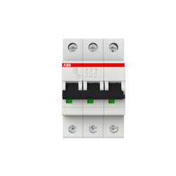 ABB Wyłącznik nadmiarowo-prądowy serii STANDARD 3-polowy C 25A 6kA S203-C25   2CDS253001R0254