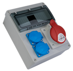 SEZ Rozdzielnica 1x32A 5p, 2x230V, 8 mod. ROS8/X-10/A