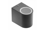 GTV Oprawa ścienna jednokierunkowa, TIAGO, GU10, MAX. 35W, IP54, AC220-240V, 50/60Hz, czarna LD-TIAGOGU10J-20