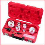 Milwaukee Zestaw otwornic BI-METAL. 10szt
