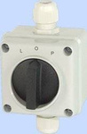 ELEKTROMET Łącznik krzywkowy ŁUK E12-43 w obudowie, lewo-prawo IP65