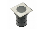 GTV Oprawa najazdowa ALFA-K, GU10, AC 220-240V, 50/60Hz, INOX