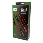 HAUPA Zestaw śrubokretów „HUPslim” + LED lampa czołowa „HUPflash155+“