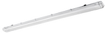 Oprawa hermetyczna HAGEN LED 218, T8 LED, G13, AC 220-240V, 50/60HZ, IP65, PC/PC, do świetlówek LED zasilanie jednostronne, biała; LD-HAG218-30