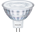 PHILIPS Żarówka LED spot CorePro LEDspot ND MR16 4,4W/827 odpowiednik 35W 345lm 2700K ciepła biała 12V GU5.3 szklana