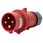 FAMATEL Wtyczka siłowa przenośna 32A/4 400V IP44 13302
